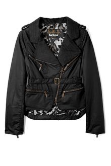 Barbour Gold Label By Temperley Black Hertfordshire Wax Jacket - Lyst