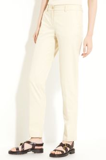 Michael Kors Samantha Stretch Gabardine Pants - Lyst