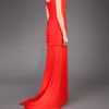 Oscar De La Renta Oneshoulder Gown in Red - Lyst