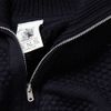 S.n.s Herning Fisherman Bubble Knit Wool Cardigan in Blue for Men - Lyst