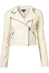Topshop Clean Pu Biker Jacket