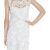 Alice By Temperley Fabienne Appliquéd Tulle And Crepe Dress in White - Lyst