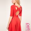 Asos Collection Asos Petite Exclusive Cross Back Skater Dress in Pink (hibiscus) - Lyst