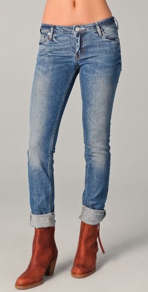 Acne Kex Skinny Jeans - Lyst
