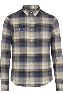 AllSaints Steeler Shirt - Lyst