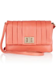 Anya Hindmarch Mini Gracie Pleated Leather Shoulder Bag - Lyst