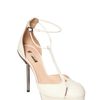 Calvin Klein 150mm Smooth Leather Pumps in White - Lyst