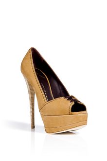 Giuseppe Zanotti Chamoise Peep-toe High Heel Pumps - Lyst