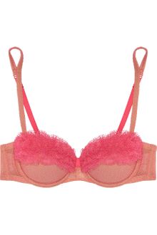 La Perla Frou Frou Ruffled Tulle Balconette Bra - Lyst