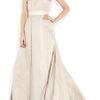 Lanvin Taffeta and Silk Gown in Pink (blush) - Lyst