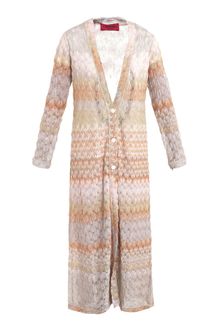 Missoni Penny Lurex Zigzag Cardigan - Lyst
