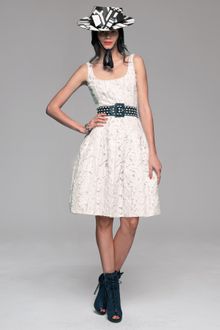 Oscar de la Renta Sleeveless Dress - Lyst