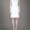 Philosophy Di Alberta Ferretti Fitted Dress in White - Lyst
