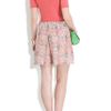 Saloni Mimi Frilled Shibori Shorts in Multicolor - Lyst