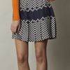 Sea Ny Polkadot Pleated Skirt in Blue (sea) - Lyst