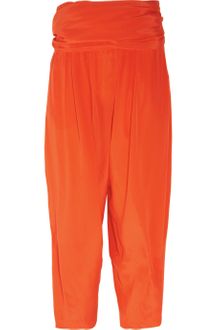 3.1 Phillip Lim Silk Crepe De Chine Gaucho Pants - Lyst