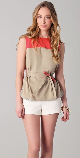 Elie Tahari Vera Blouse - Lyst