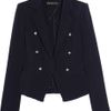 Elizabeth And James Sue Stretch Wooltwill Jacket in Black (navy) - Lyst