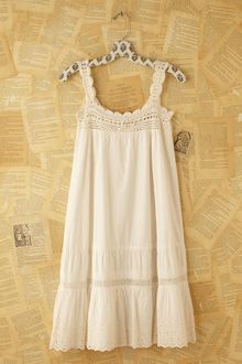 Free People Vintage Victorian Slip Dress - Lyst
