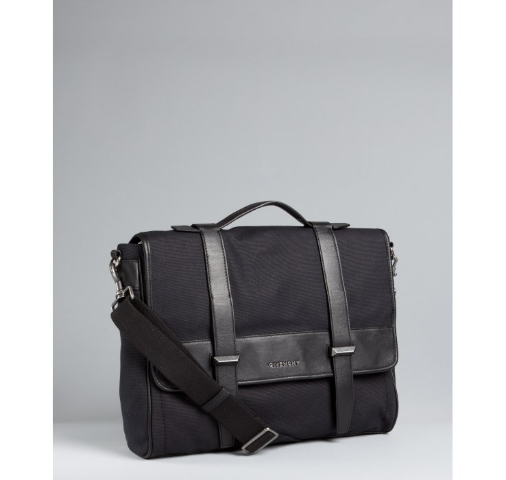 Givenchy Canvas and Leather 2way Messenger Bag in Black for Men Lyst