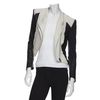 Helmut Lang  Ramie Combo Crop Jacket in Black (020) - Lyst