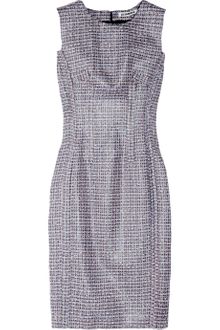 Jil Sander Loadstar Inverted-seam Tweed Dress - Lyst