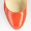 Jimmy Choo Cosmic Crocprint Leather Platform Pumps in Orange (tan) - Lyst