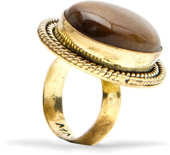 Mango Oversize Stone Ring - Lyst