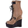 Michael Antonio Studio Cameo  Taupe Velvet in Brown (taupe) - Lyst