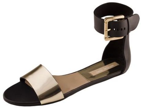 Michael Kors Shoe in Gold (blk/gold) - Lyst