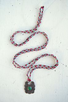Free People Vintage Tooled Pendant - Lyst