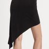 Helmut Lang Shale Jersey Skirt in Black - Lyst