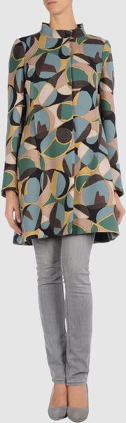 Marni Coats in Blue - Lyst