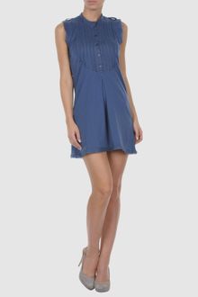 Paolo Pecora Short Dress - Lyst
