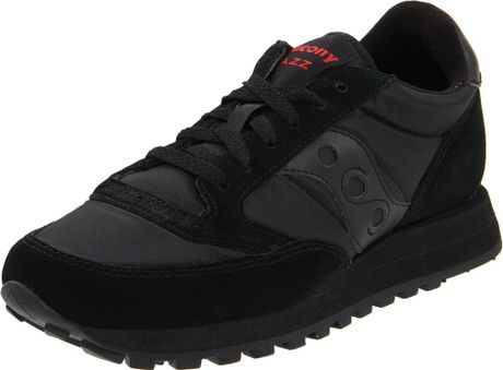 saucony jazz original leather black