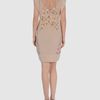 Vionnet Short Dress in Pink - Lyst