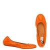 Lanvin Ballet Flat Shoes in Orange - Lyst