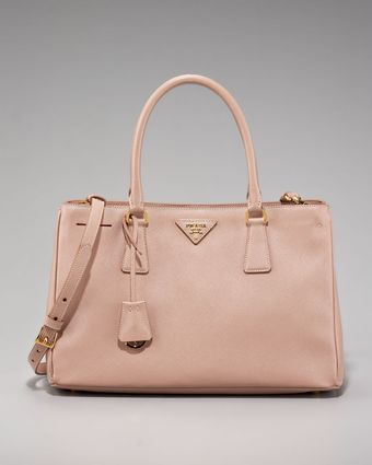 Prada Small Saffiano Lux Tote - Lyst