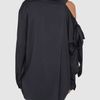 Vionnet Long Sleeve Shirt in Gray (lead) - Lyst