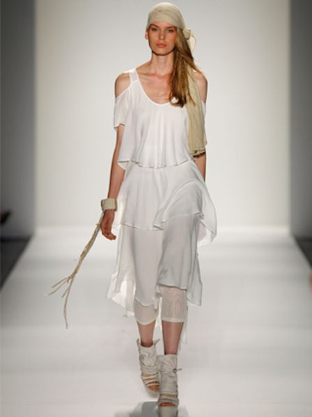 Nicholas K Frankie Dress in White (off-white) - Lyst