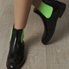Christopher Kane Chelsea Boots in Black (green) - Lyst