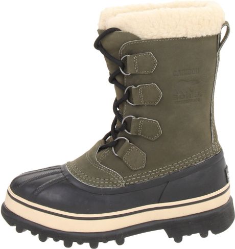 sorel women's green boots