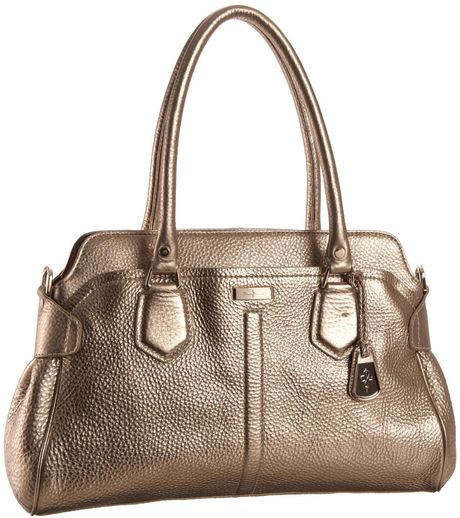 Cole Haan Village Eden Tote in Gold - Lyst
