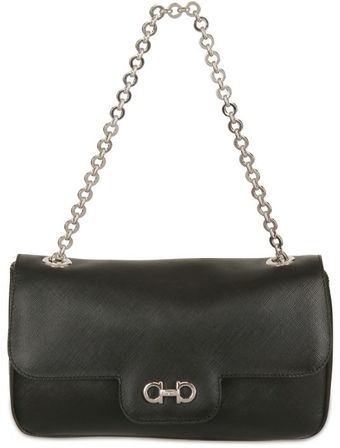 Ferragamo Luciana New Gancini Icon Shoulder Bag - Lyst