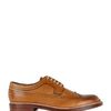 Grenson Tan Grain Leather Longwing Sid Brogues in Brown for Men (tan) - Lyst