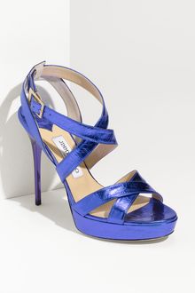 Jimmy Choo Vamp Strappy Sandal - Lyst