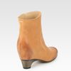 Maison Martin Margiela Burnished Leather Ankle Boots in Brown - Lyst