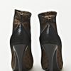 Maison Martin Margiela Defile Leather and Lace Arched Sole Boots in Brown (tan) - Lyst