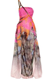 Matthew Williamson Printed Oneshoulder Gown - Lyst