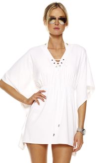Michael Kors Isimorada Lace-Up Coverup - Lyst